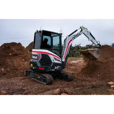Bobcat E27 Minibagger - Professionelle Baumaschinen von Kfz-Service Schlicker